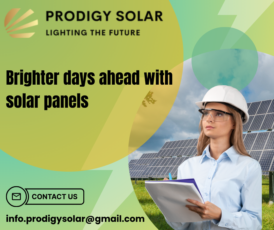 

Join the solar revolution and take control of your energy destiny.

CONTACT US :
info.prodigysolar@gmail.com


#SolarPower #RenewableEnergy #CleanEnergy #GoSolar #SolarEnergy #SustainableLiving #GreenEnergy #ClimateAction #SolarPanels #CleanTech #SaveThePlanet #SolarInstallation #EnergyEfficiency #SunPower #ZeroEmissions

